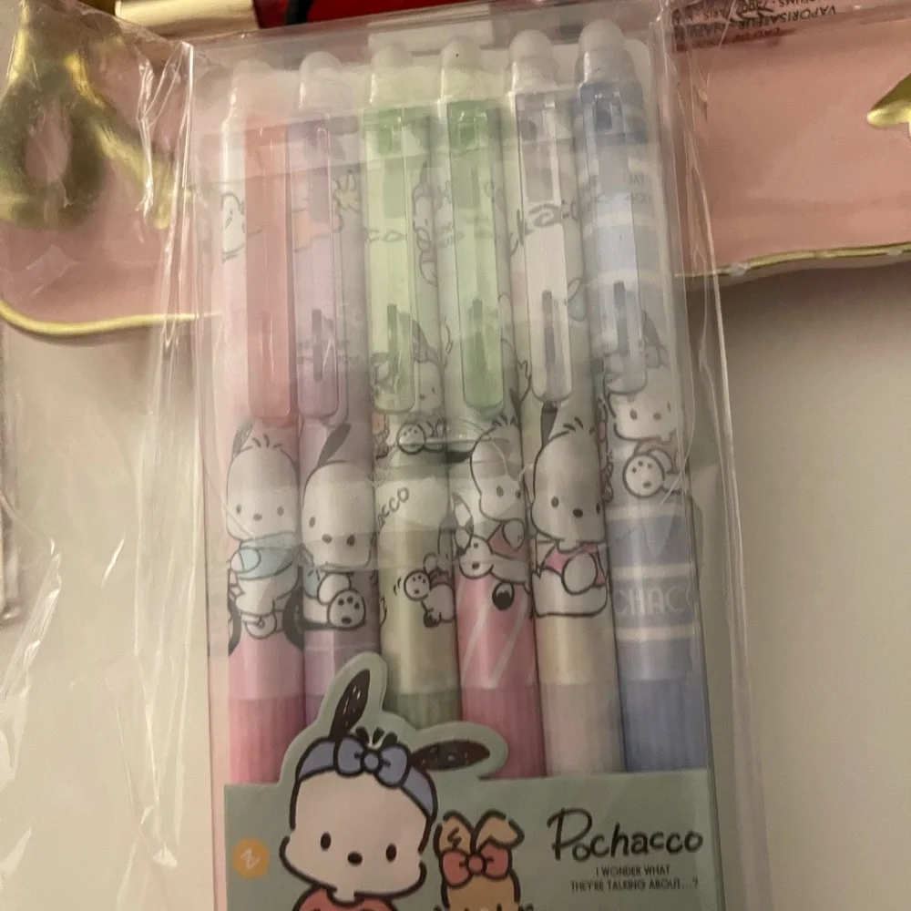 Pochacco Pens with Blue Ink